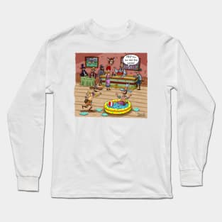 Cowboy Pool Long Sleeve T-Shirt